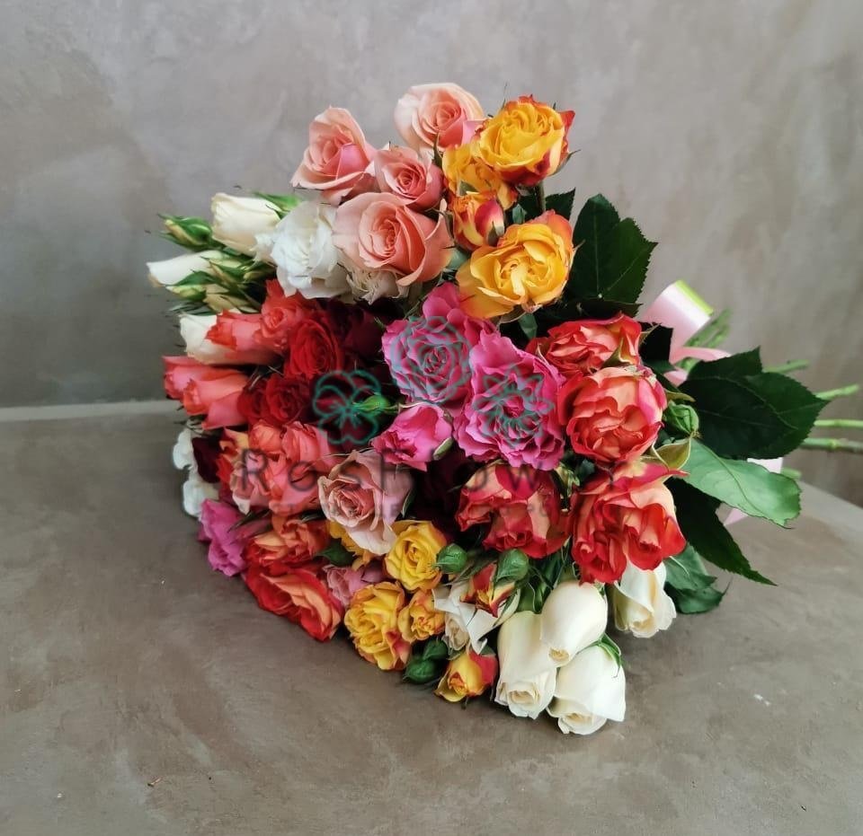 Букет цветов из: Розы в Борисовке