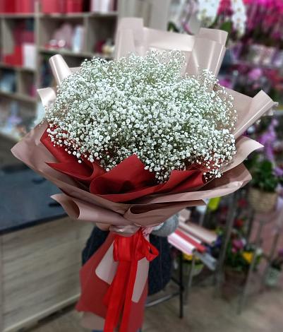 Букет цветов из: Гипсофила в Борисовке