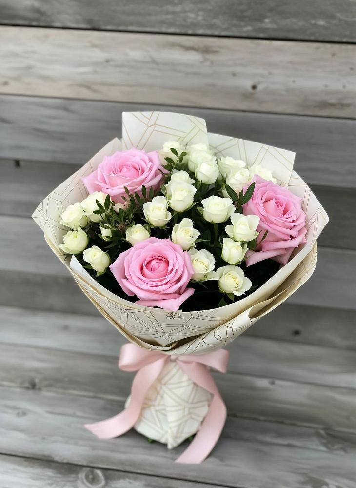 Букет цветов из: Розы в Борисовке