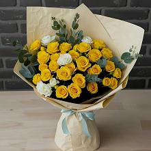 Букет цветов из:  Розы в Борисовке