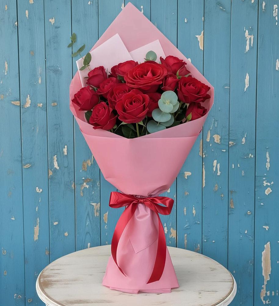 Букет цветов из: Розы в Борисовке