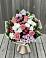 Букет цветов из: Альстромерии, Гвоздики, Розы и Хризантемы в Борисовке