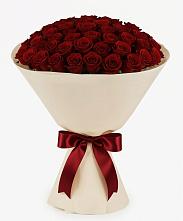 Букет 101 Бордовая роза Блэк Бакарра в Борисовке