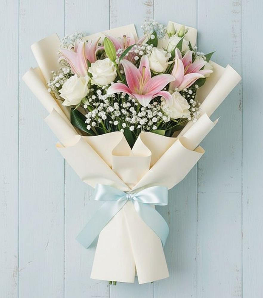 Букет цветов из: Лилии в Борисовке