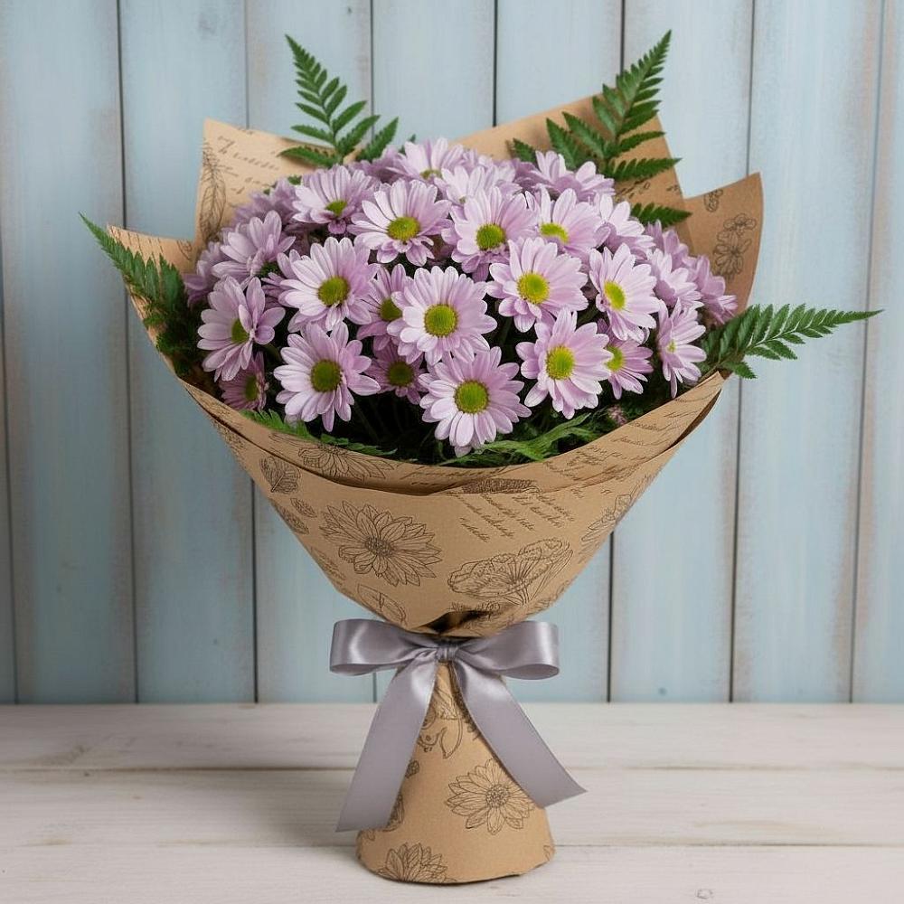 Букет цветов из: Хризантемы в Борисовке