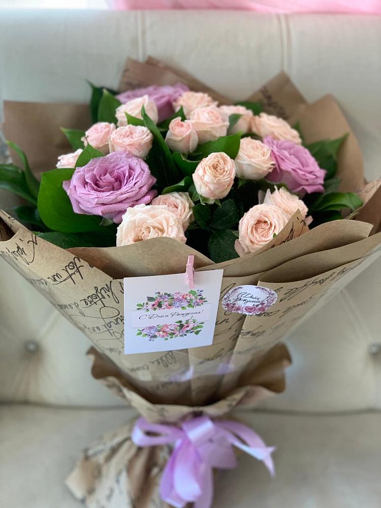 Букет цветов из: Розы в Борисовке