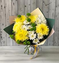 Букет цветов из:  Хризантемы #REPLACE_PRED# Борисовке