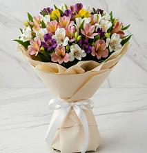 Букет цветов из:  Альстромерии в Борисовке