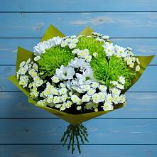 Букет цветов из:  Хризантемы #REPLACE_PRED# Борисовке