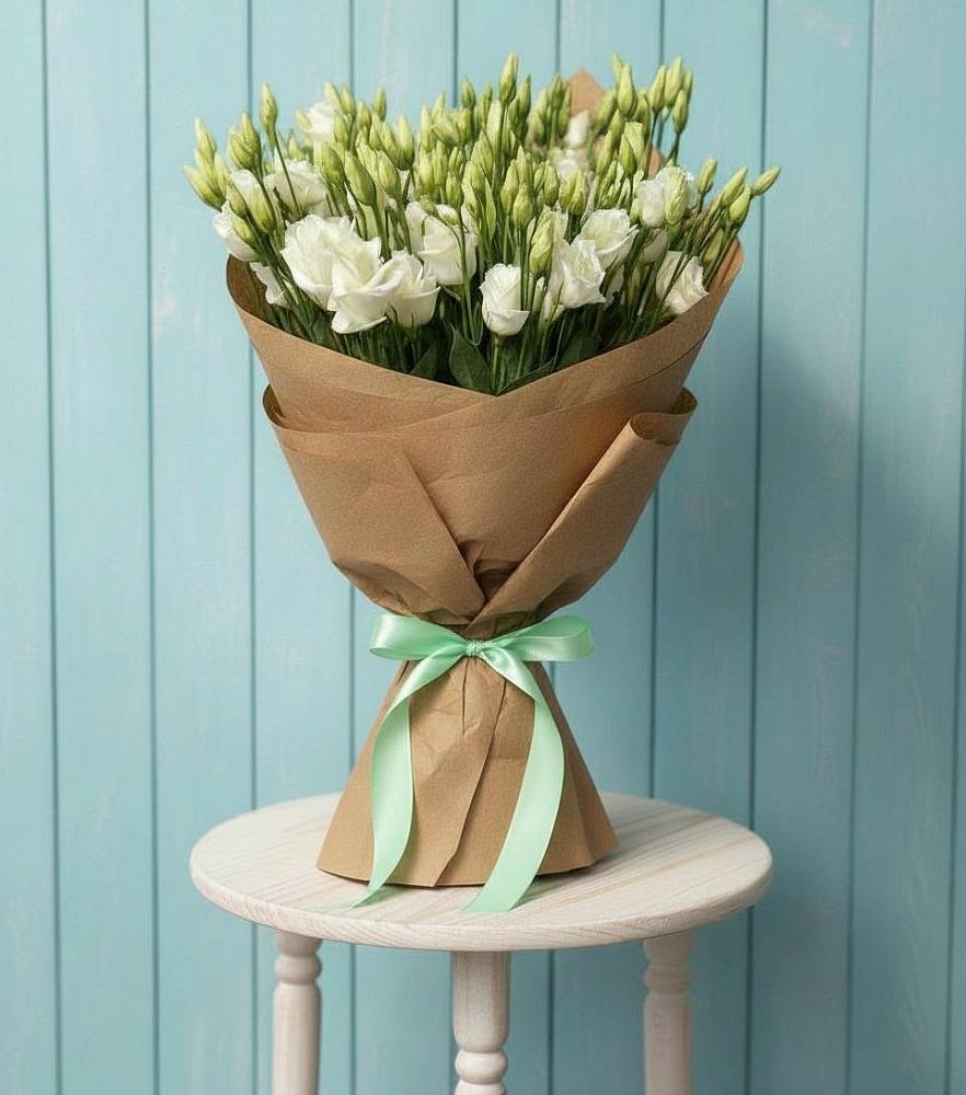 Букет цветов из: Лизиантусы в Борисовке