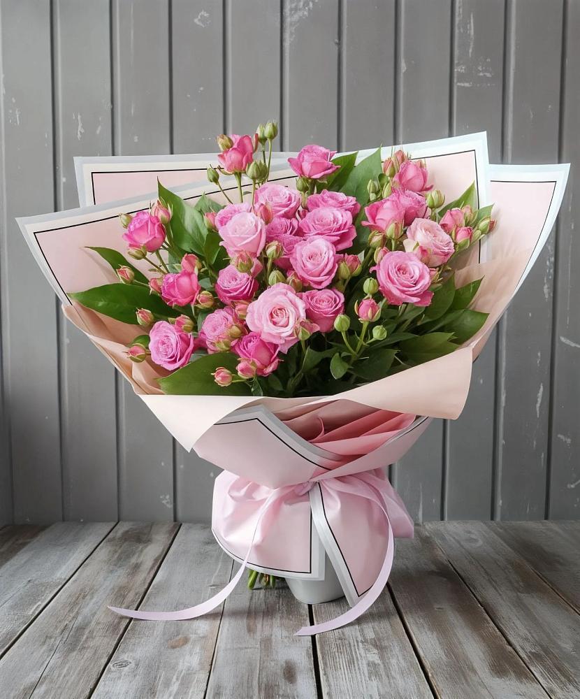 Букет Розовый кустик в Борисовке