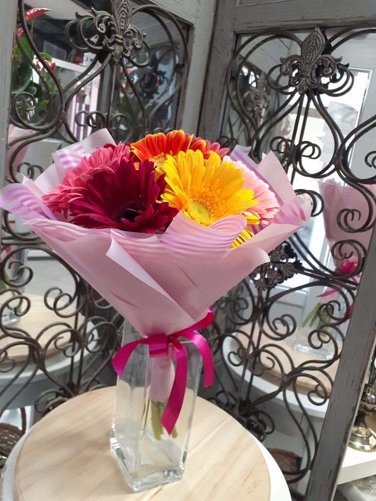 Букет цветов из: Герберы в Борисовке