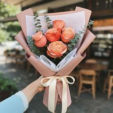 Букет цветов из:  Розы в Борисовке