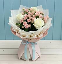 Букет цветов из:  Розы в Борисовке
