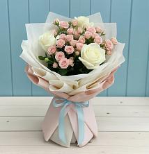 Букет цветов из:  Розы в Борисовке