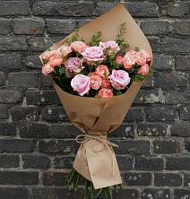 Букет цветов из:  Розы в Борисовке
