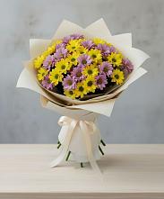 Букет цветов из:  Хризантемы в Борисовке