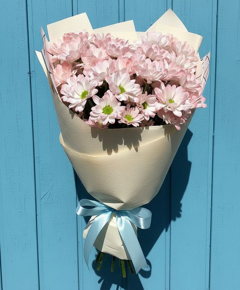 Букет цветов из: Хризантемы в Борисовке