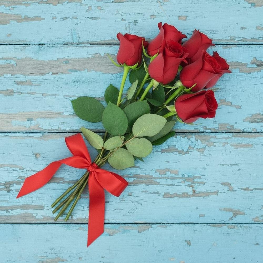 Букет Красные розы в Борисовке