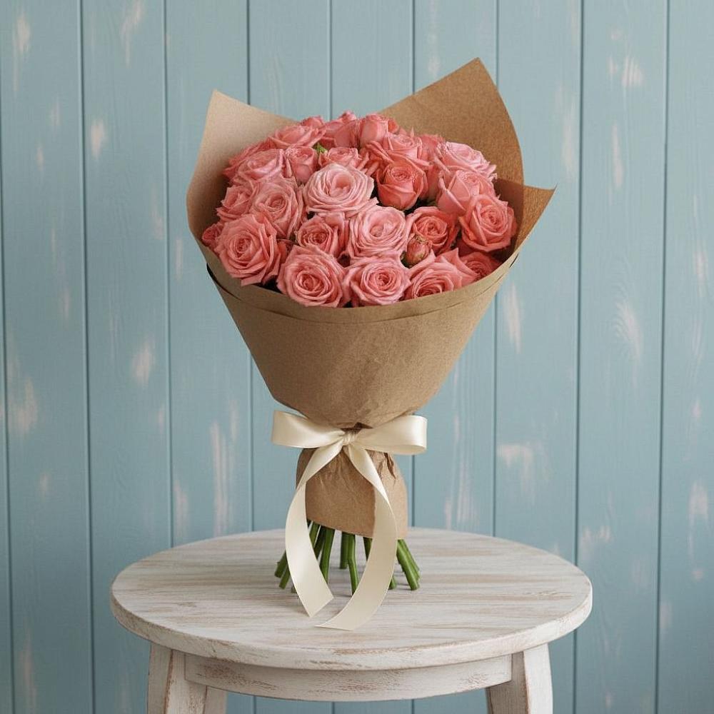 Букет цветов из: Розы в Борисовке