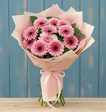 Букет цветов из:  Герберы #REPLACE_PRED# Борисовке