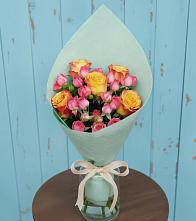 Букет цветов из:  Розы в Борисовке